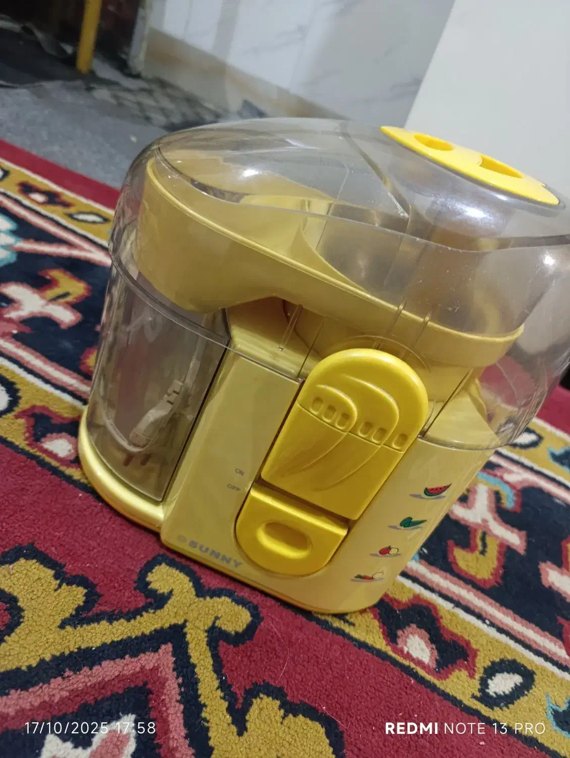 ابمیوه گیری سونی|آبمیوه‌گیر و آب‌مرکبات‌گیر|تبریز, |دیوار