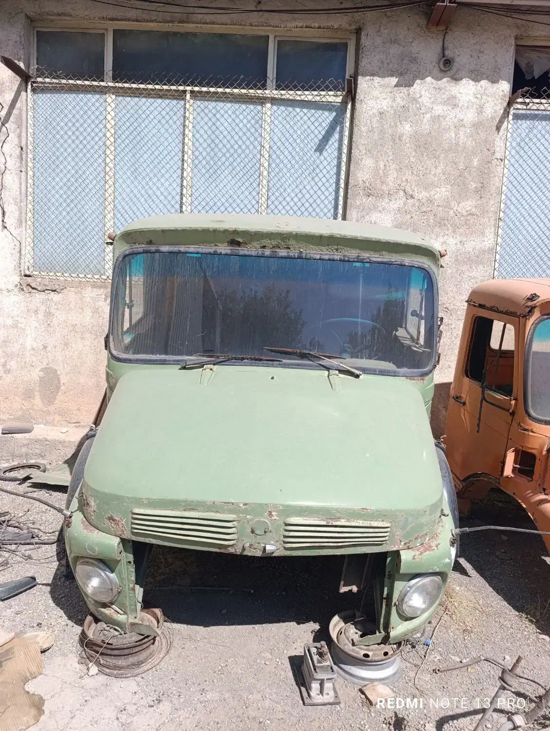 اتاق جلو بنز کانتین کف جرثقیل|قطعات یدکی و لوازم جانبی|اسلام‌شهر, شهرک محمدیه|دیوار