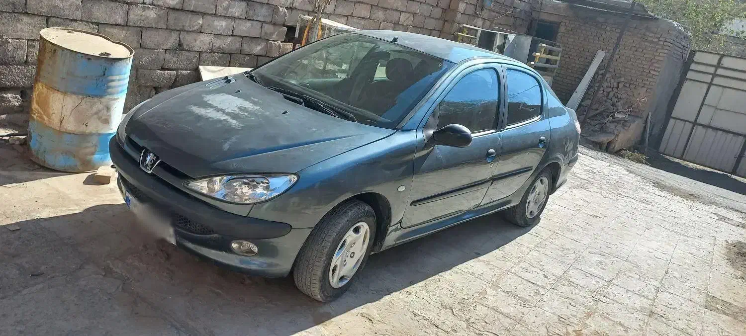 خودرو۲۰۶ مدل۸۶|خودرو سواری و وانت|سبزوار, همت|دیوار