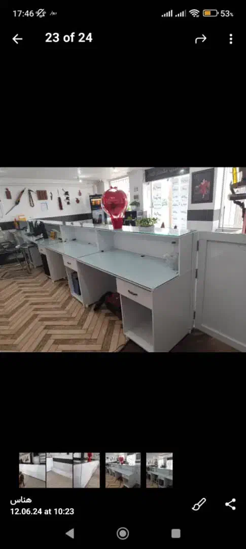 پیشخوان کانتر میز کامپیوتر گیم نت|میز تحریر و کامپیوتر|بابل, |دیوار