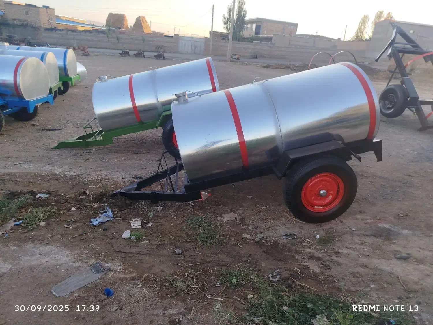 تانکر چرخدار گالوانیزه ساخت|عمدهفروشی|مراغه, |دیوار