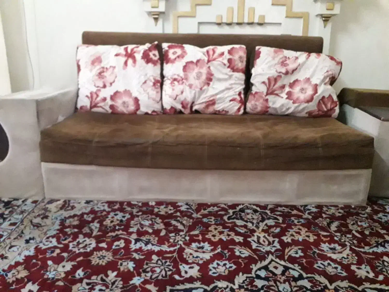 فروش مبل کار کرده|مبلمان خانگی و میز عسلی|شیراز, سیاه سنگ|دیوار