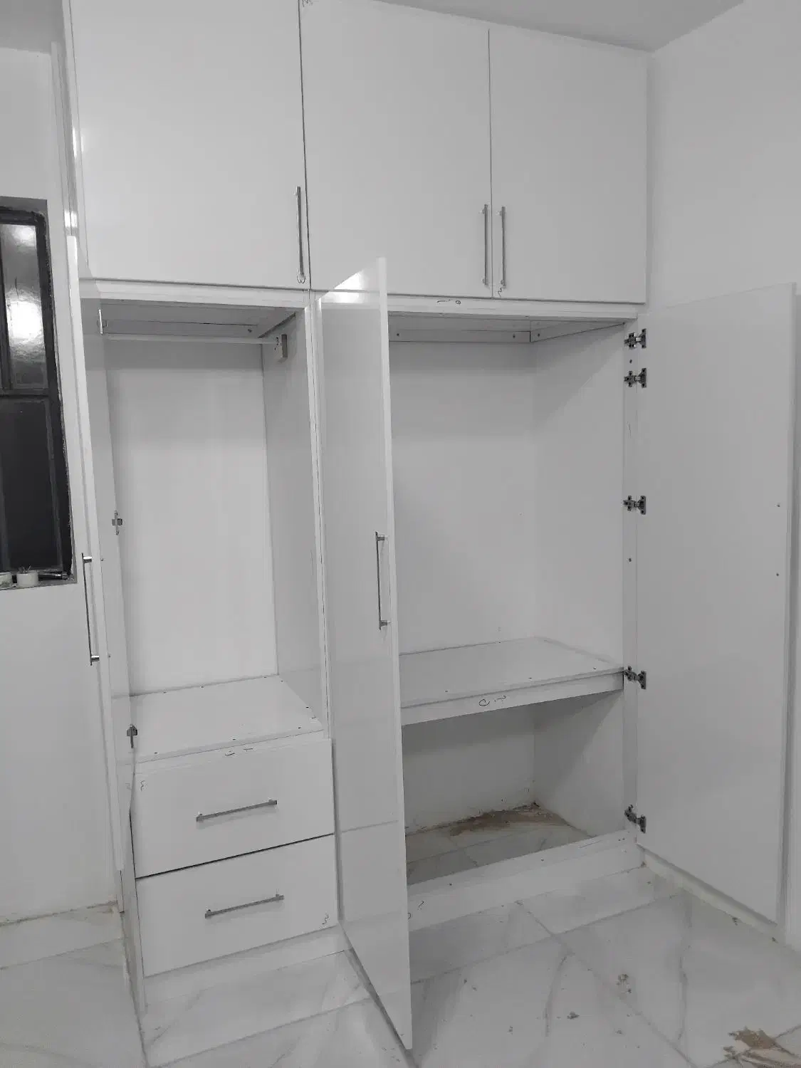 ساخت کابینت کمد دیواری|جاکفشی، کمد، دراور|اهواز, کوی مهدیس|دیوار