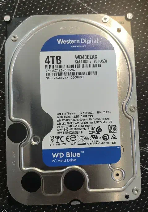 هارد ۴ ترابایت وسترن دیجیتال آبی|قطعات و لوازم جانبی رایانه|کرج, کرج نو|دیوار