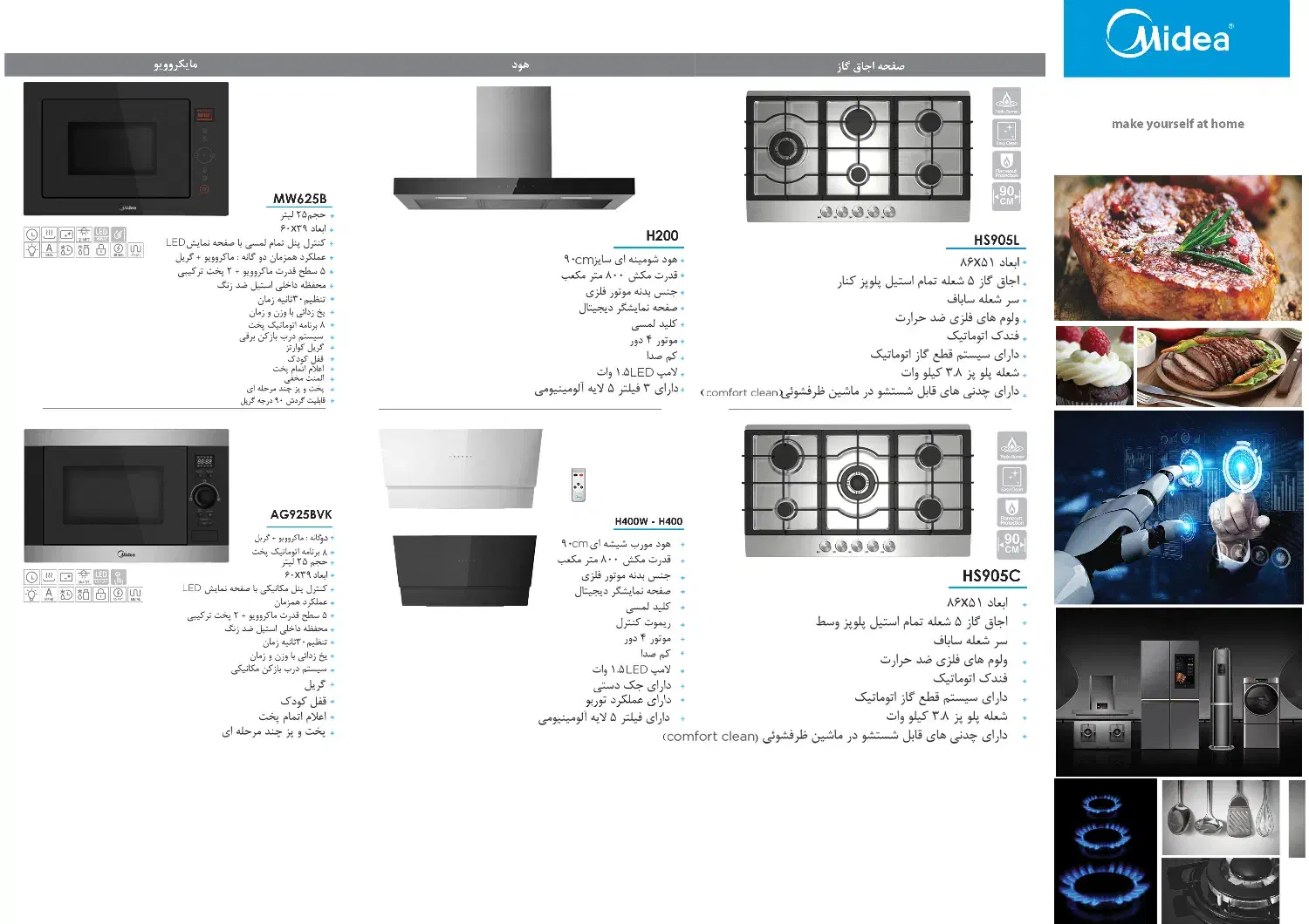 فروش عمده لوازم خانگی میدیا|اجاق گاز و لوازم برقی پخت‌وپز|تهران, امانیه|دیوار