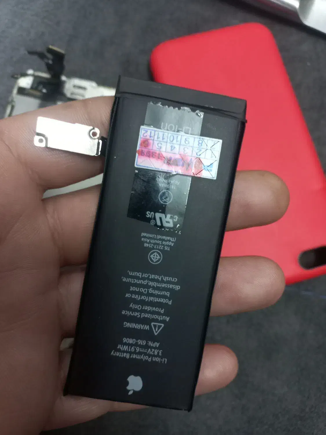 ال سی دی ایفون ۶ و باطری|لوازم جانبی موبایل و تبلت|مشهد, یوسفیه (شهرک غرب)|دیوار