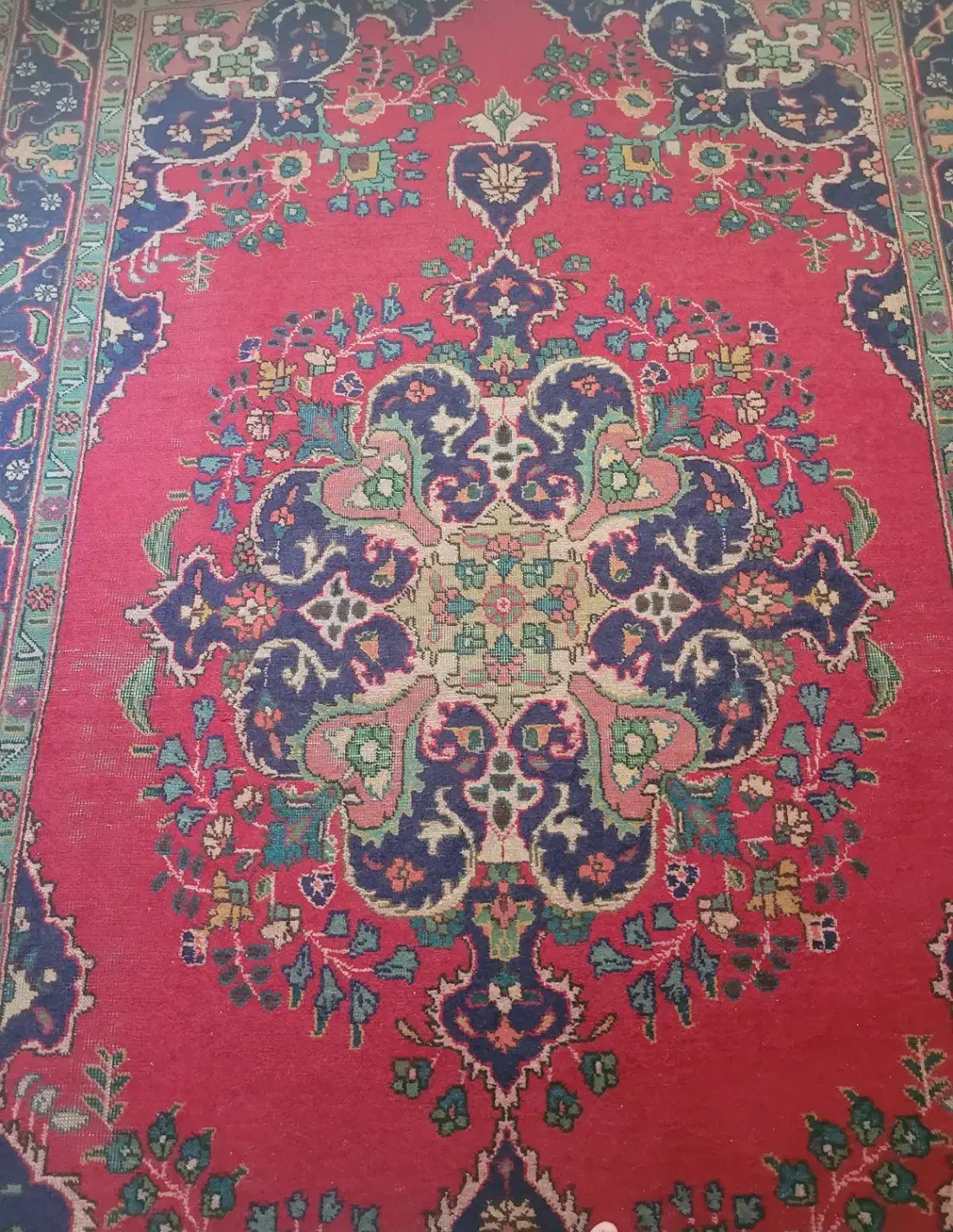 فرش دستبافت قدیمی عتیقه|فرش|کوهسار (البرز), |دیوار