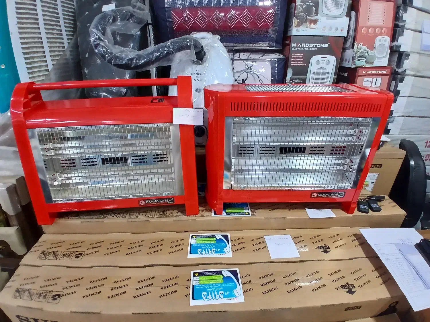 بخاری برقی 4 و6 شعله فن دار|بخاری، هیتر، شومینه|کرج, خرمدشت|دیوار