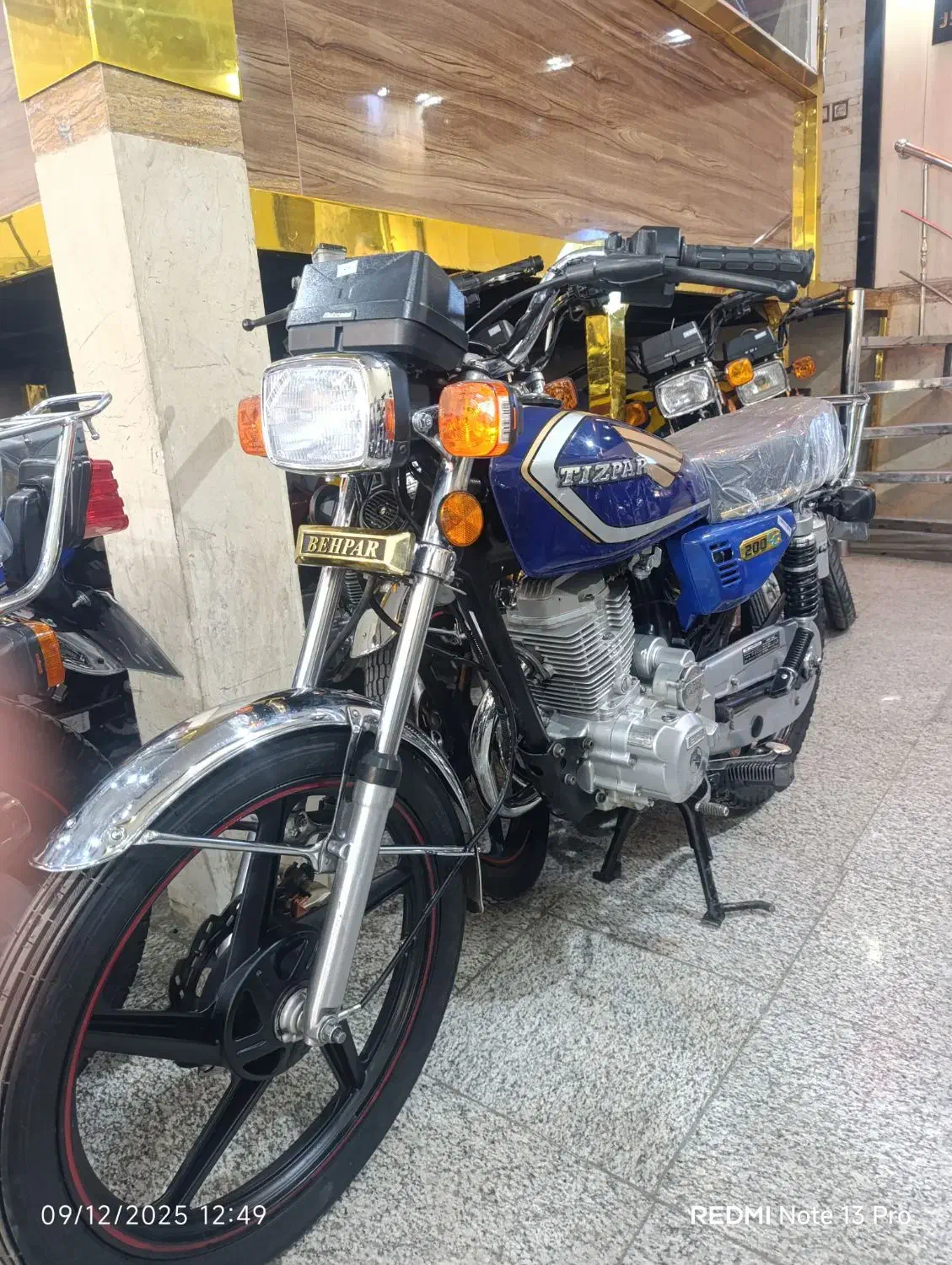 بهپر200مدل98کاربرات/موتوراقساطی/ذاکری|موتورسیکلت|مشهد, جلالیه|دیوار