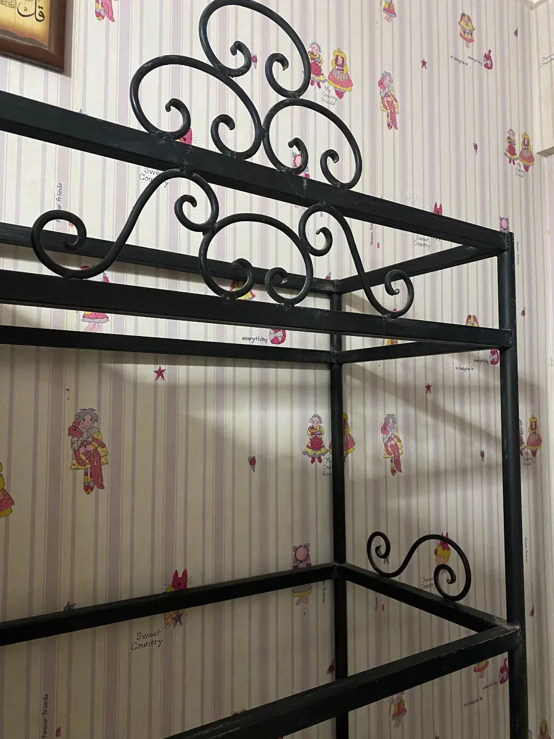 قفسه شلف فرفورژه|کتابخانه، شلف، قفسه‌های دیواری|آمل, |دیوار