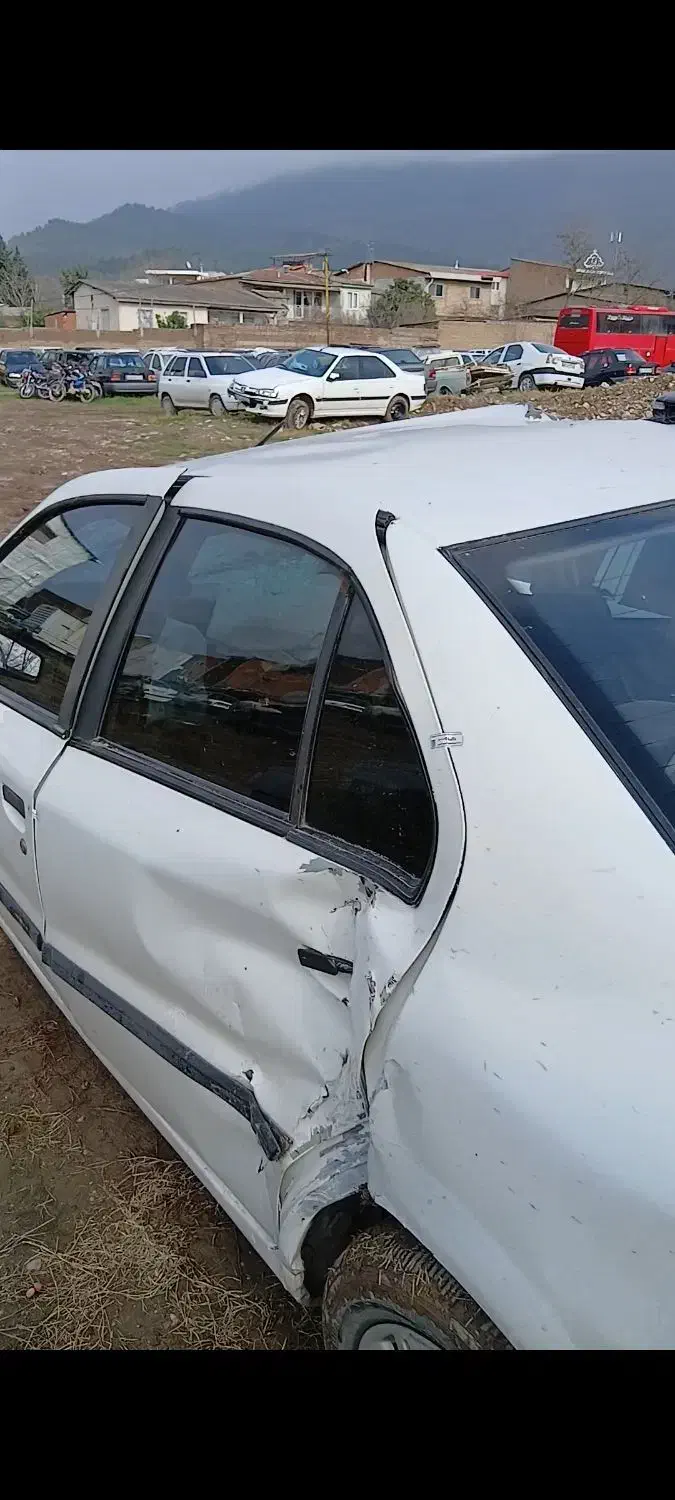 سمند تصادفی|خودرو سواری و وانت|دلند, |دیوار