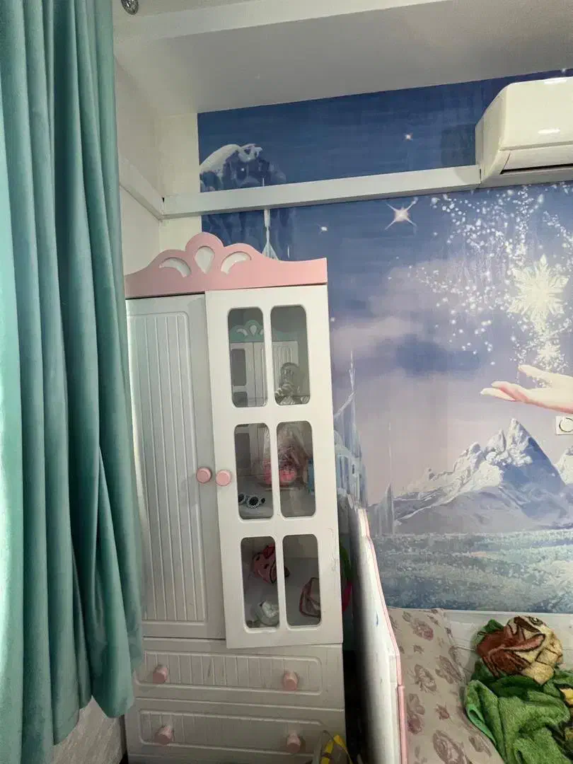 فروش کمد دو درب وکیوم دو‌عدد به اضافه میز تحریر نو|جاکفشی، کمد، دراور|کرمان, |دیوار