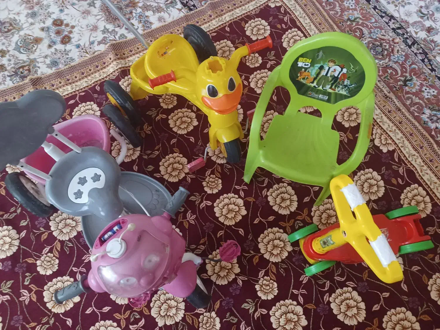 دوچرخه و اسکوتر و صندلی کودک|دوچرخه، اسکیت، اسکوتر|بروجرد, |دیوار