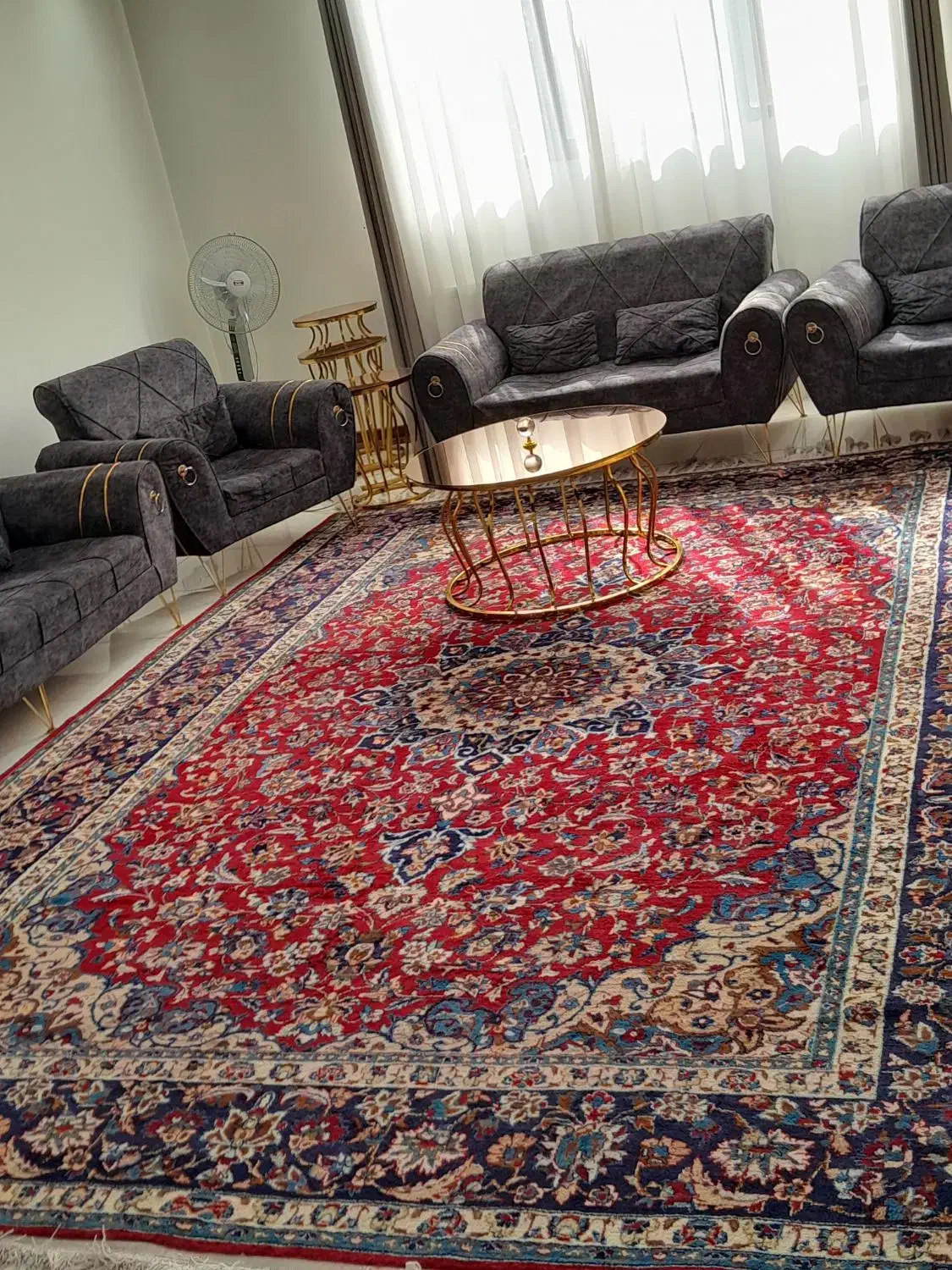 فرش دستباف|فرش|نجف‌آباد, شهرک بهاران|دیوار