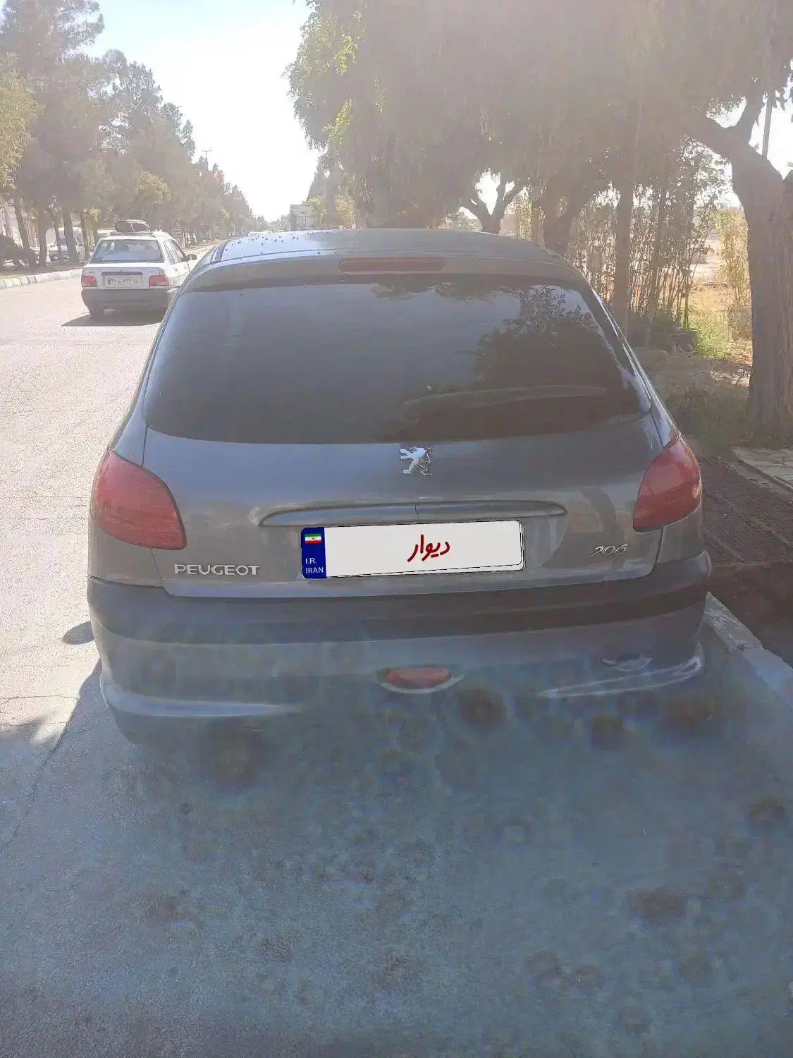 ۲۰۶ مدل۸۶ سلامت|خودرو سواری و وانت|چهارباغ, |دیوار