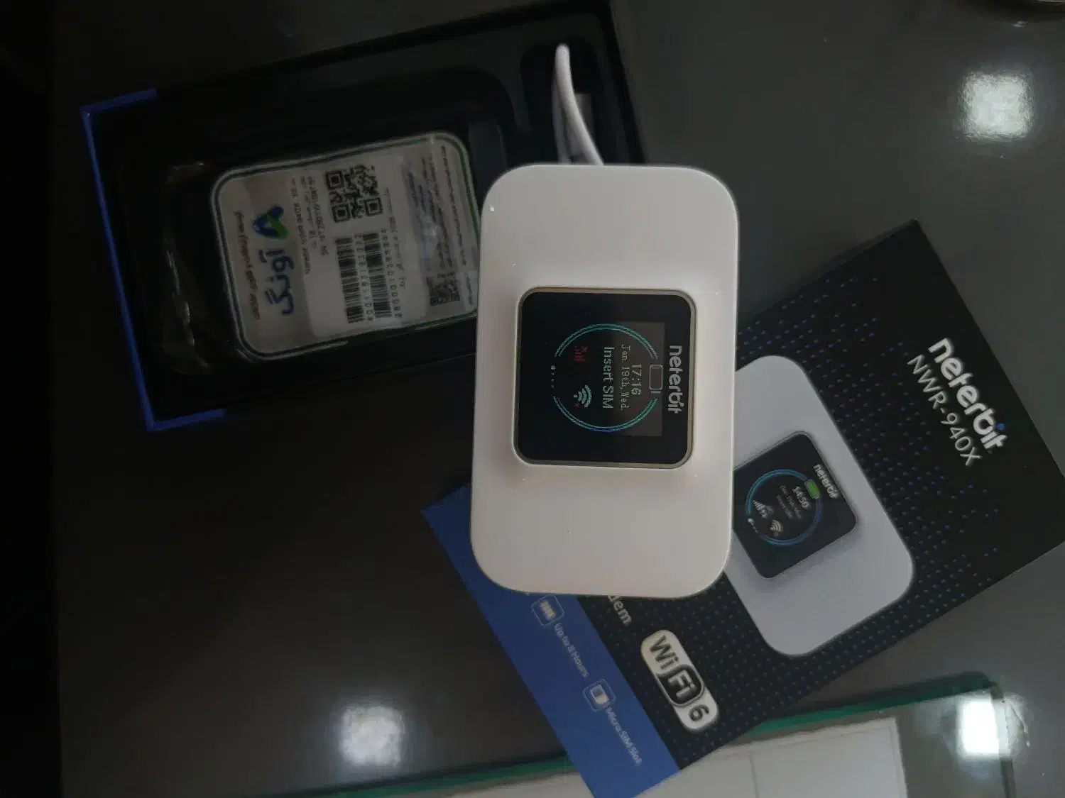 دو عدد مودم وای فای adsl یک عدد سیم کارتی|مودم و تجهیزات شبکه|الشتر, |دیوار