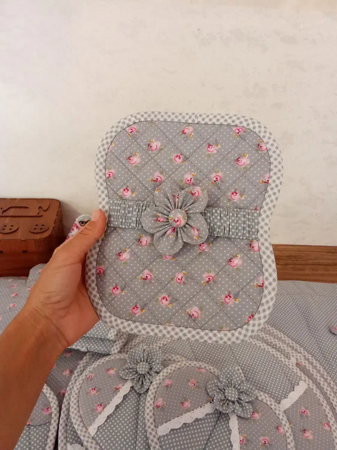 سرویس آشپزخونه عروس|سفره، حوله، دستمال آشپزخانه|مسجد سلیمان, |دیوار