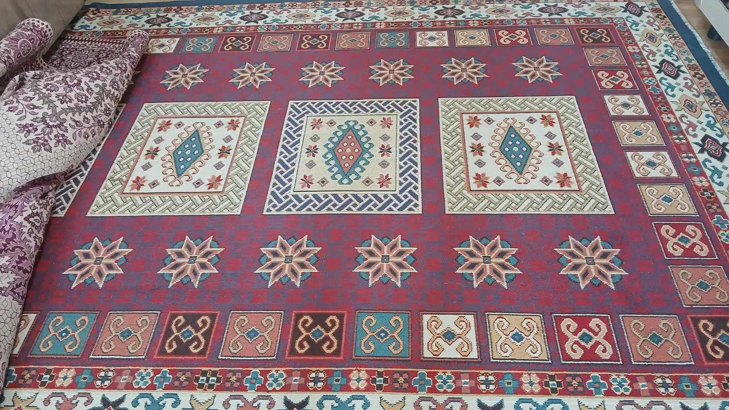 گلیم ۶متری|گلیم، جاجیم، گبه|دورود, |دیوار