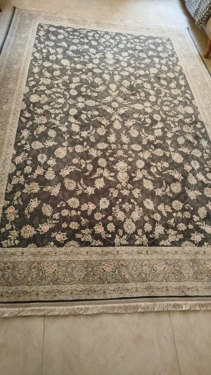 دوعدد فرش 6متری 1200شانه تراکم 3600اصل|فرش|کرمانشاه, |دیوار