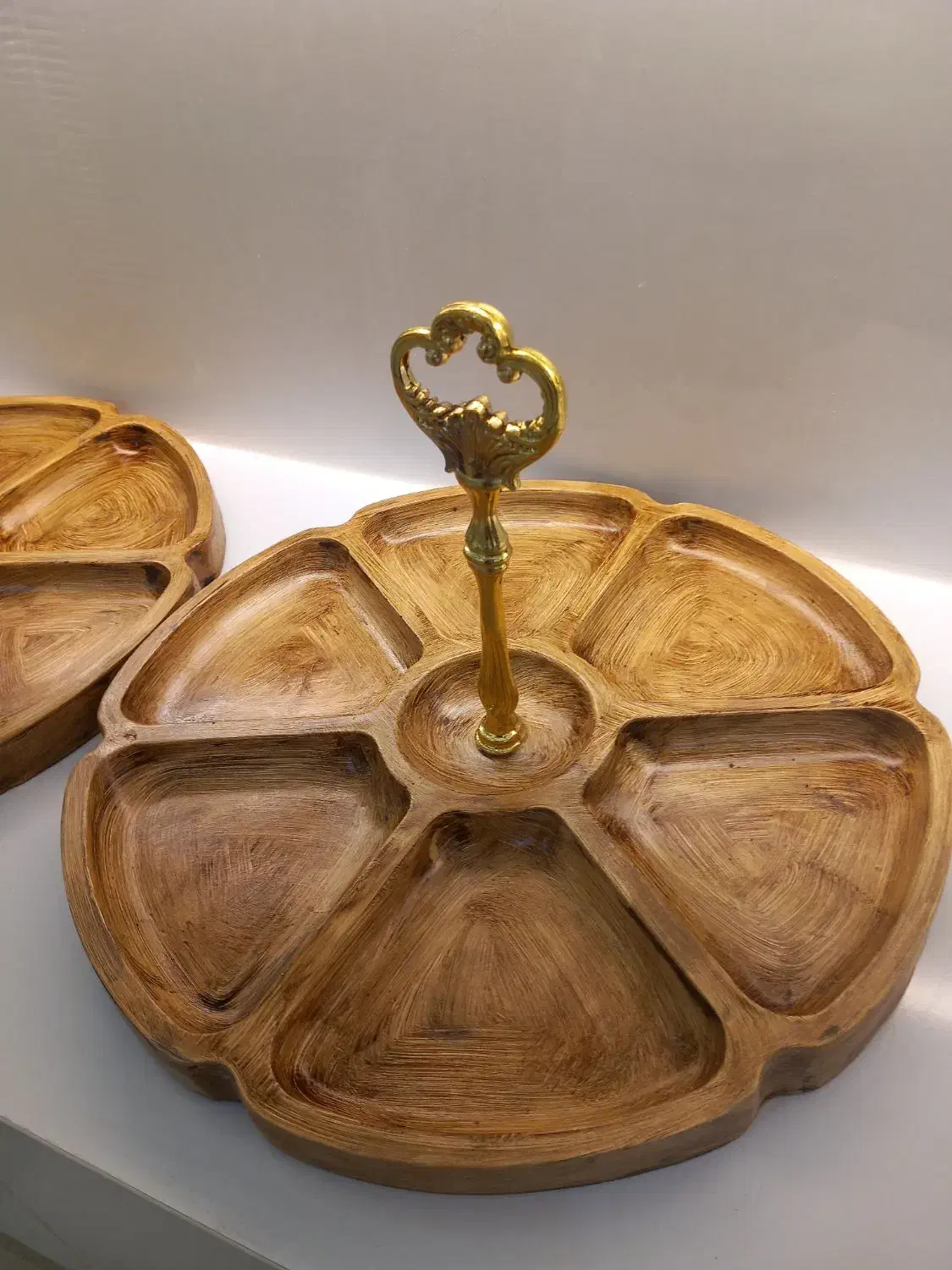 اردو خوری (سنگی) طرح چوب|ظروف سرو و پذیرایی|گنبد کاووس, |دیوار