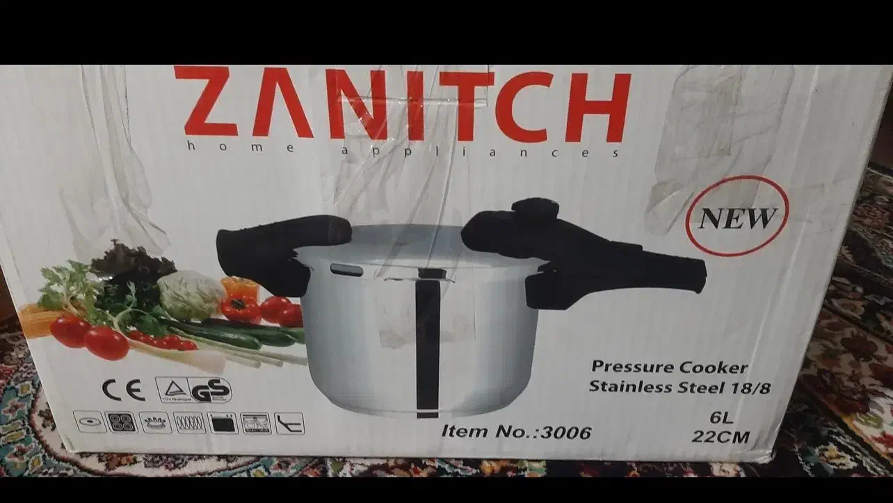 زودپز ۶ لیتری مناسب جهاز|ظروف پخت‌وپز|ری, فیروزآبادی|دیوار