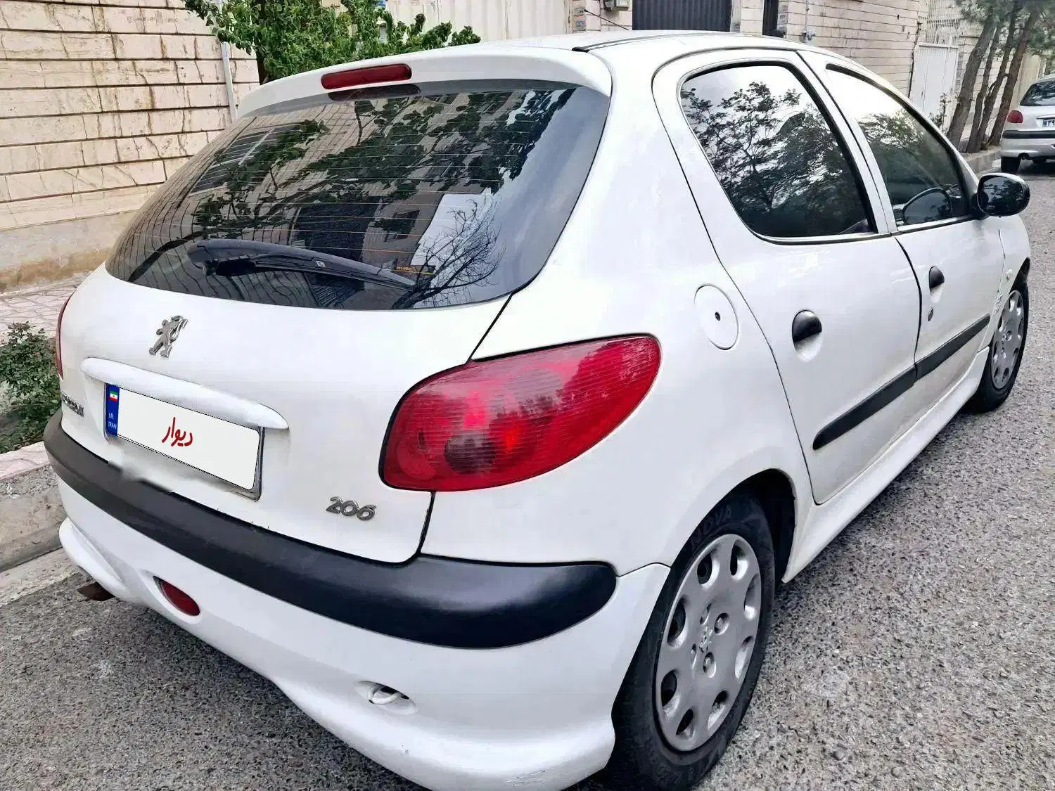 206Tu3مدل1384سفیدکمیاب خوشگل فروش،معاوضه پرایدوانت|خودرو سواری و وانت|تهران, سعادت‌آباد|دیوار