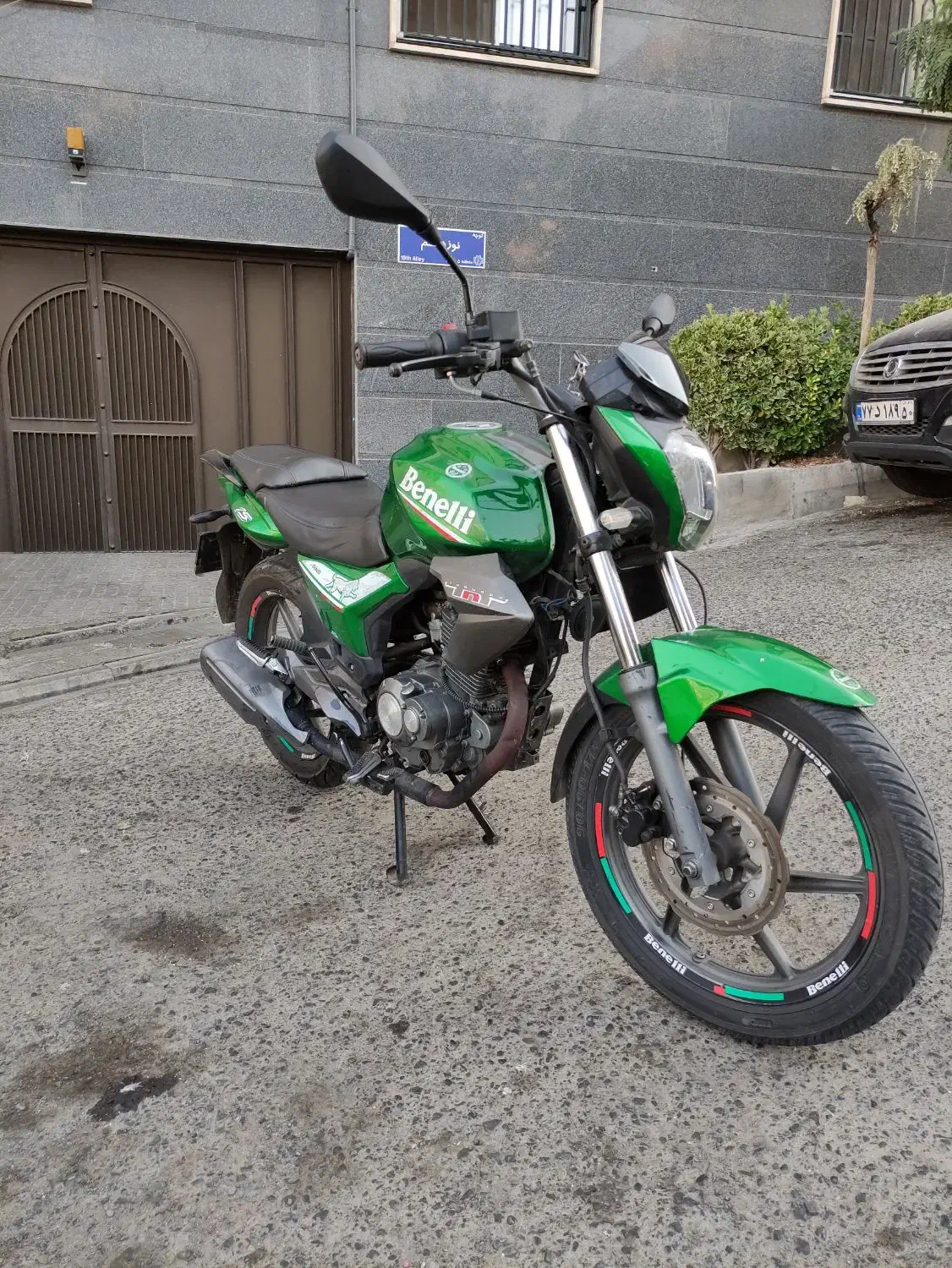 بنلی ۱۵۰ مدل ۹۵ معاوضه با هوندا|موتورسیکلت|کرج, شهرک بنفشه|دیوار