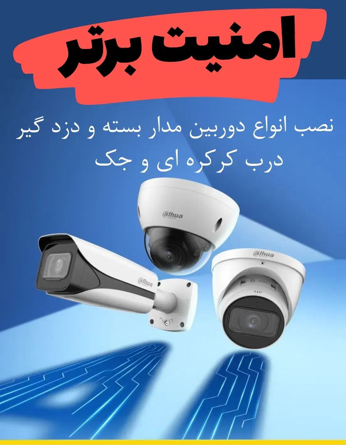 دوربین|دوربین مداربسته|شوشتر, |دیوار