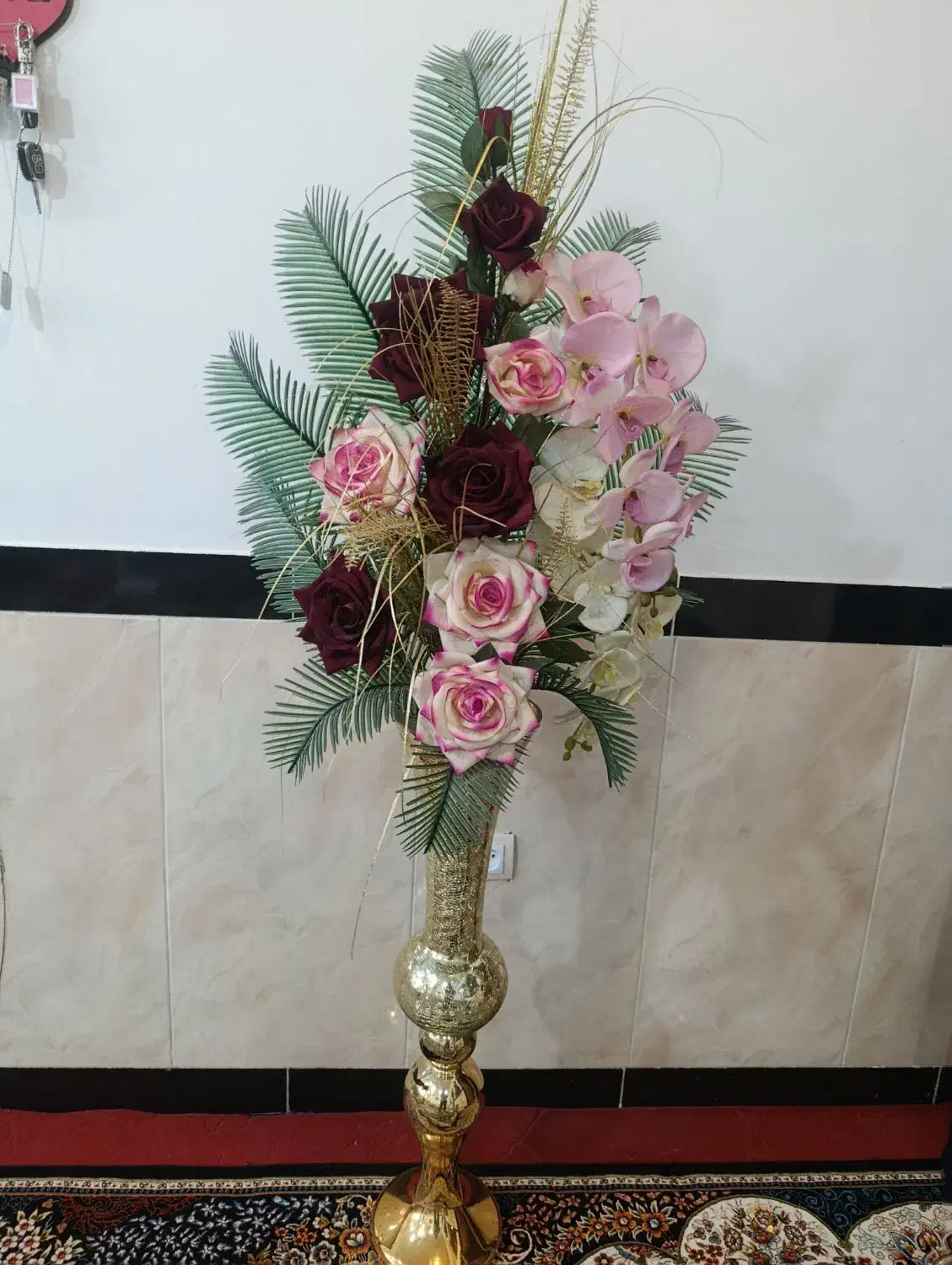 گلدان|گل مصنوعی|مریوان, |دیوار