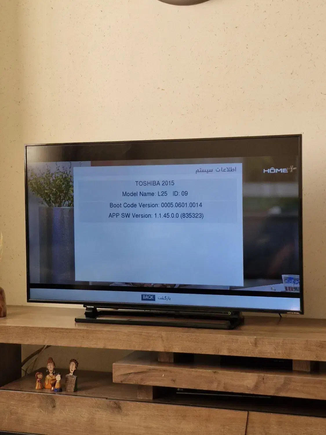 تلویزیون ۵۰ اینچ|تلویزیون و پروژکتور|صدرا-فارس, فاز ۱|دیوار