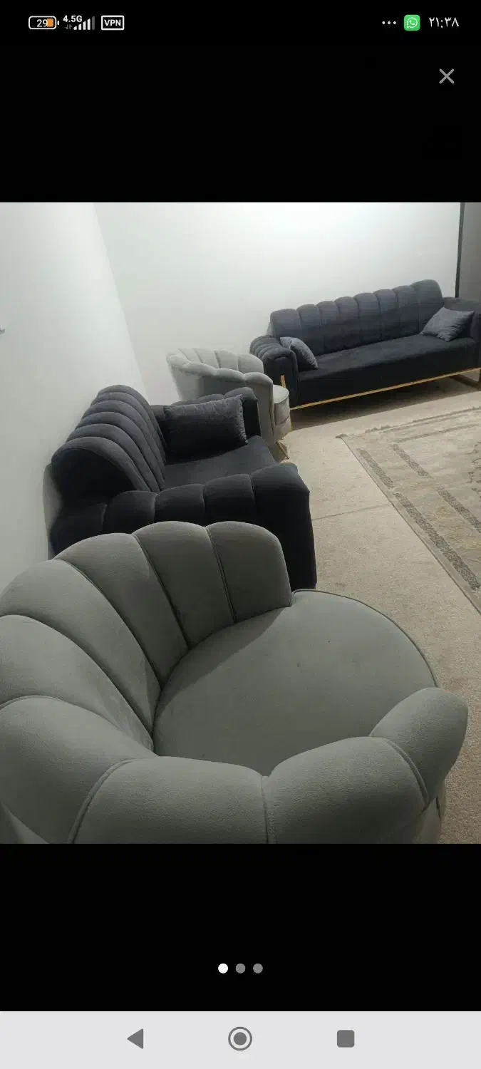 مبل ۷نفره|مبلمان خانگی و میز عسلی|بندر کنگان, |دیوار