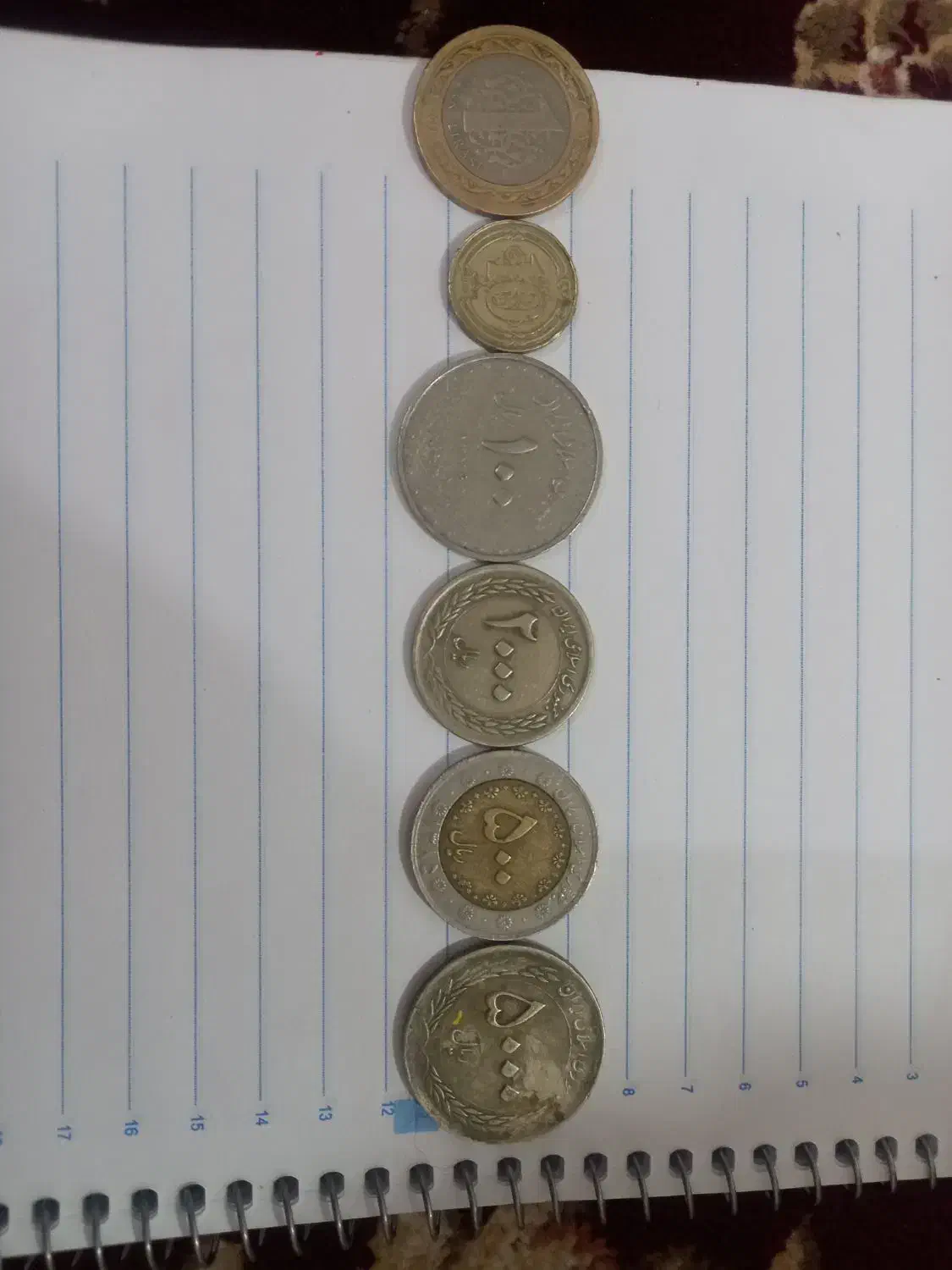 ۶ عدد سکه|کلکسیون سکه، تمبر، اسکناس|خوی, |دیوار