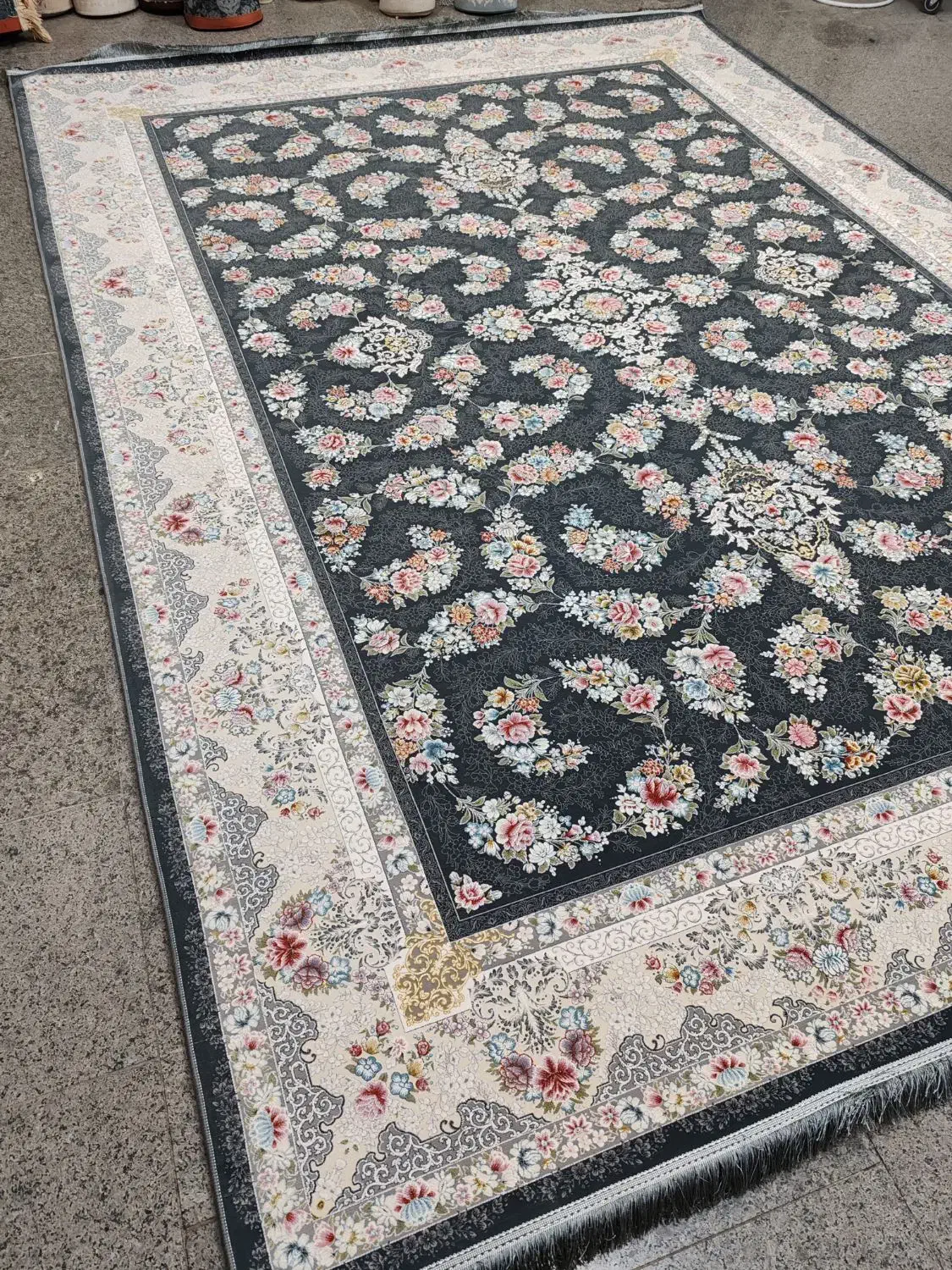 4تخته فرش 9متری با دوتا 6متری افشان دودی فیلی|فرش|قم, نیروگاه|دیوار