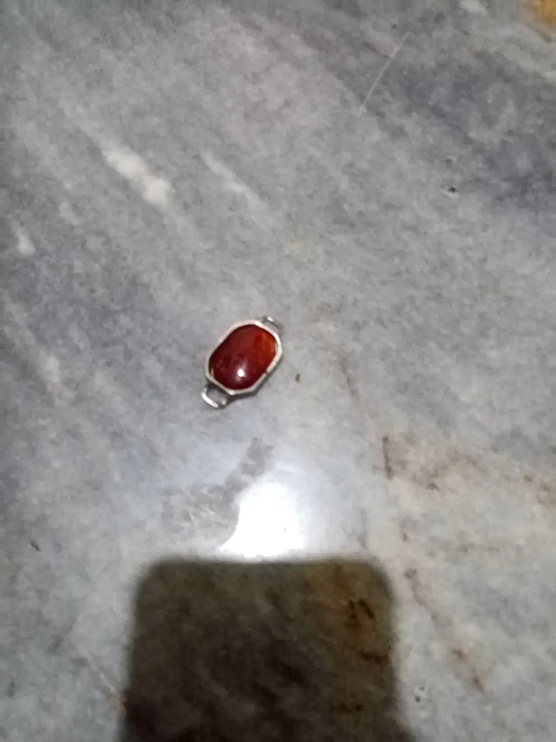 پلاک بازو بند عقیق قدیمی شرف شمش با نوشته آیه قران|جواهرات|شهرضا, |دیوار