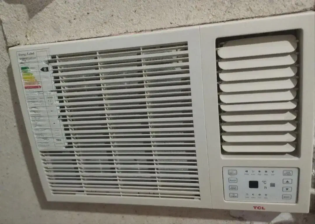 کولر تی سی ال خارجی ۱۸۰۰۰ باکنترول|کولر گازی و فنکوئل|رشت, سلیمانداراب|دیوار