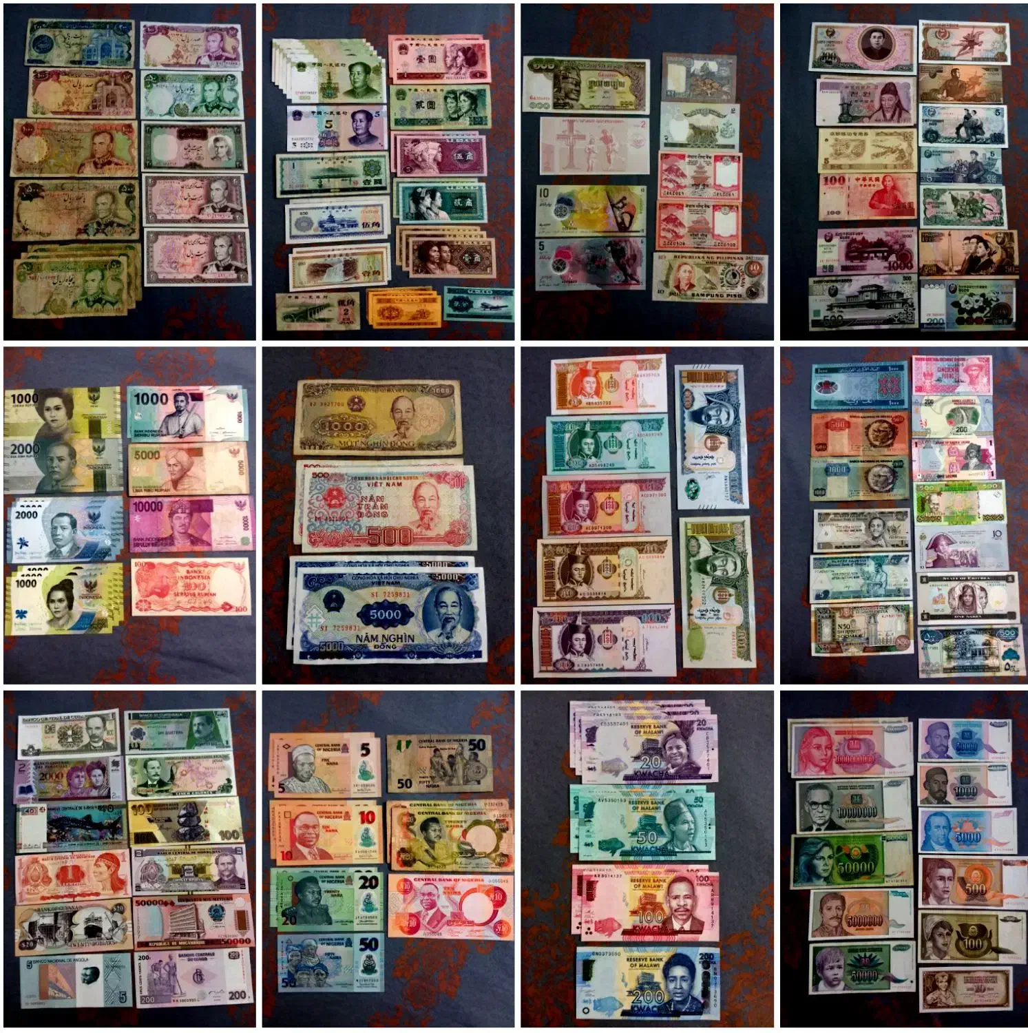 کلکسیون اسکناس|کلکسیون سکه، تمبر، اسکناس|شیراز, معالی‌آباد|دیوار