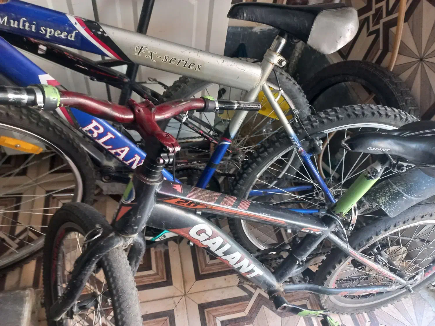 سه عدد دوچرخه کارکرده تعمیر جزئی|دوچرخه، اسکیت، اسکوتر|مریوان, |دیوار