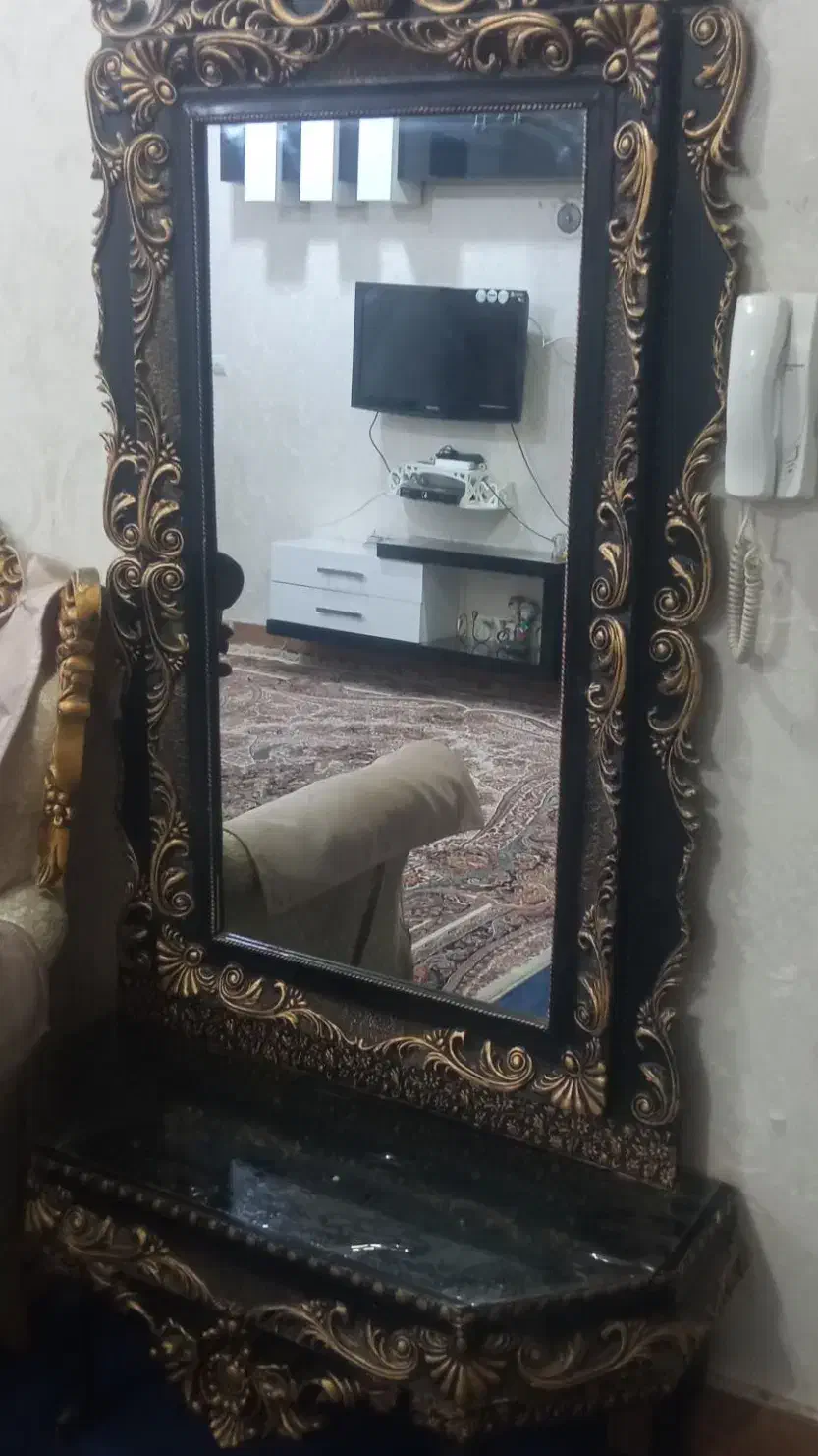 آینه و کنسول|مبلمان خانگی و میز عسلی|اهواز, رسالت|دیوار