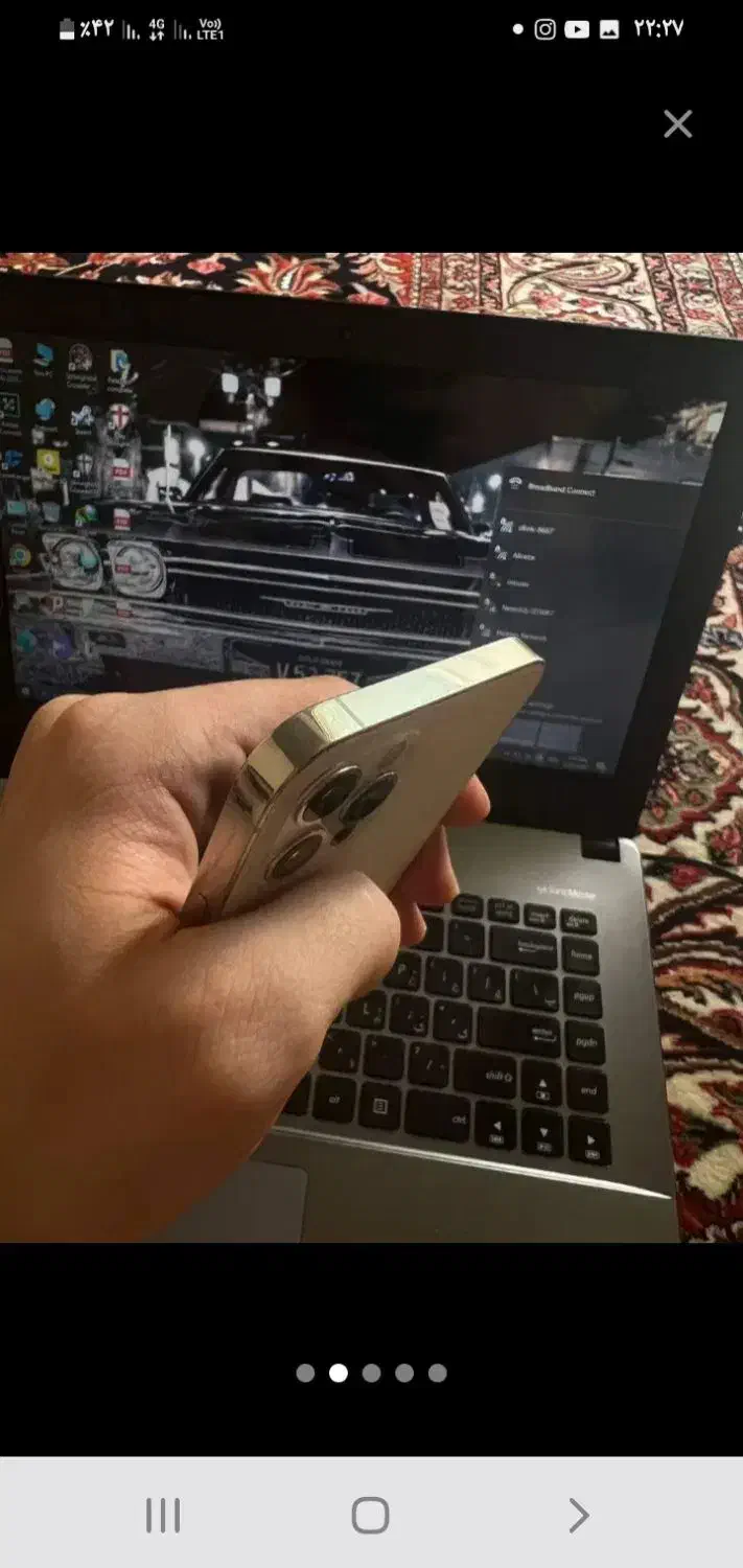 ۱۲ پرو گلد|موبایل|ملایر, |دیوار