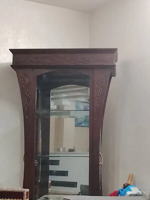 ویترین چوبی|بوفه، ویترین، کنسول|فولادشهر, مسکن مهر فولادشهر|دیوار