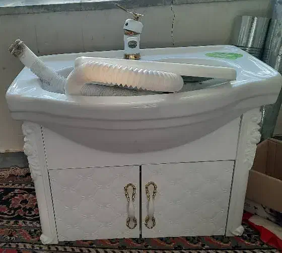 ست روشور کابینتی با اینه ، نو|لوازم سرویس بهداشتی|کرمان, |دیوار