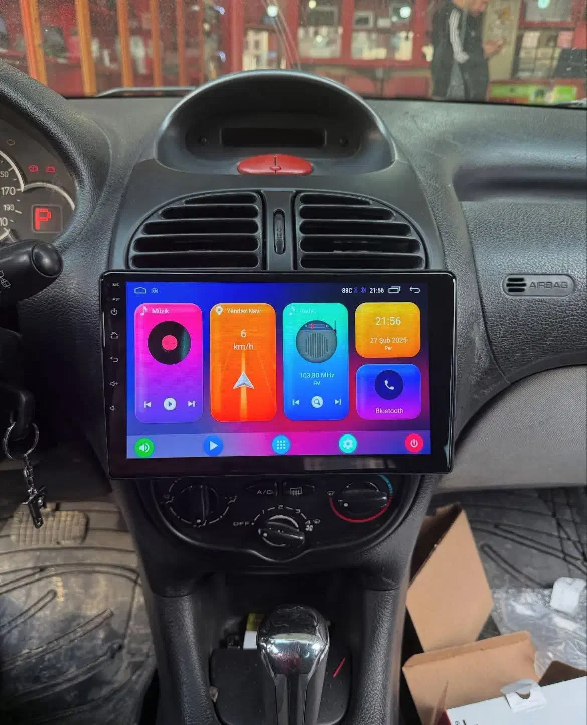 مانیتور اندروید پژو ۲۰۶ ، ۲۰۷ ، ۴۰۷ ، ۳۰۱ فابریک|قطعات یدکی و لوازم جانبی|تهران, خرمشهر|دیوار