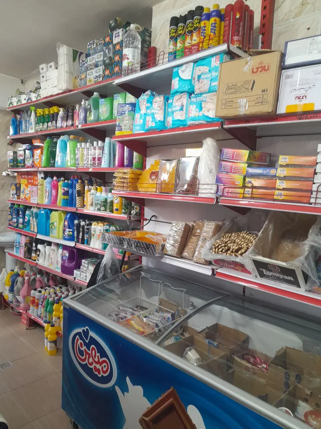 فروش سوپرمارکت به صورت یکجا به قیمت ۴۷۰میلیون|فروشگاه و مغازه|خمینیشهر, |دیوار