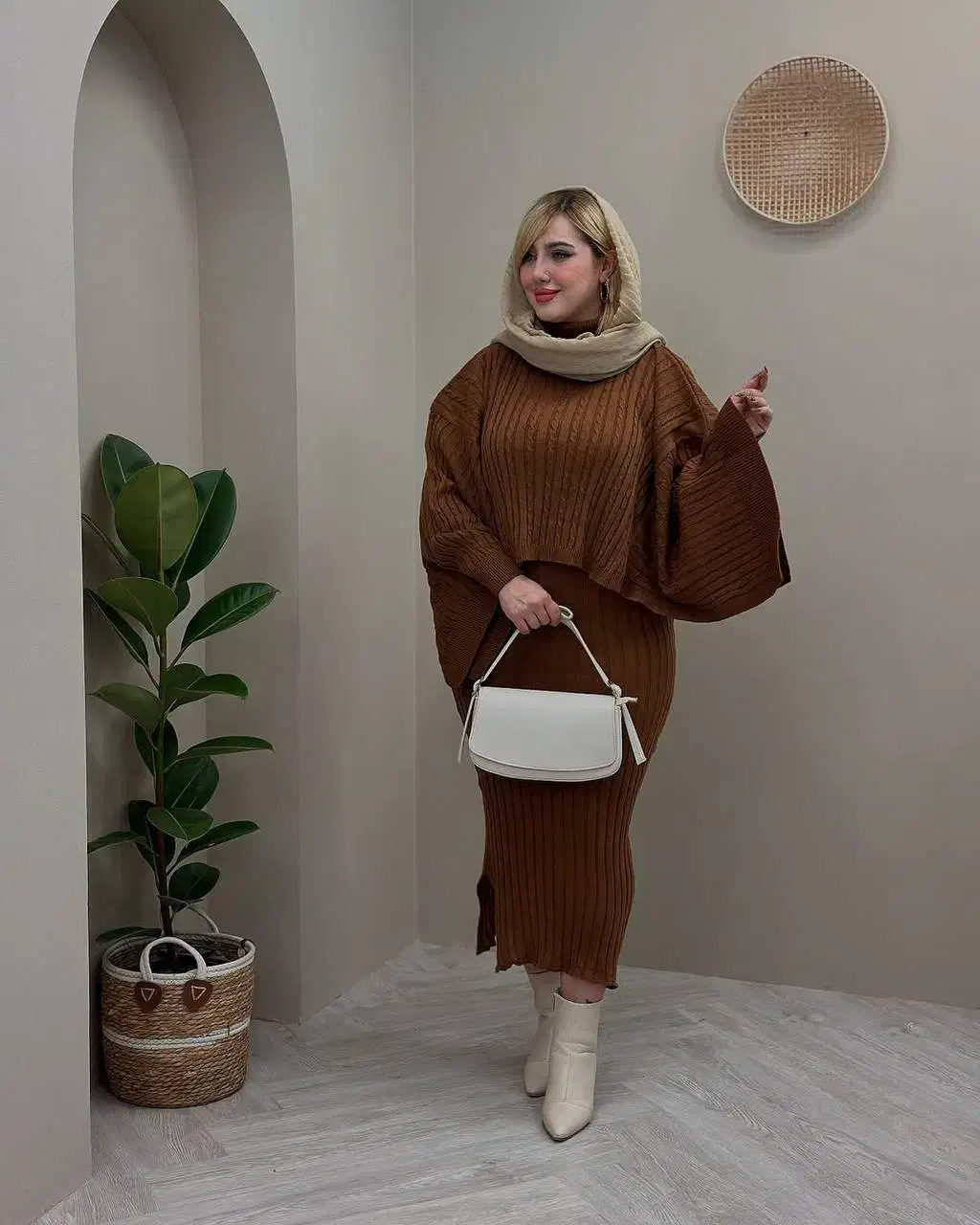 مانتو ست بافت خفاشی ویژه پاییز|لباس|نیشابور, فردوسی جنوبی|دیوار