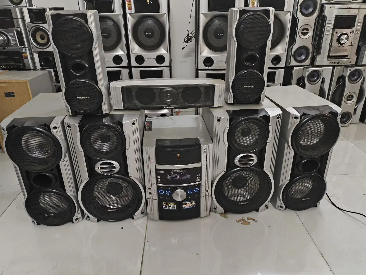 پاناسونیک 8000وات|سیستم صوتی خانگی|مشهد, چاهشک|دیوار