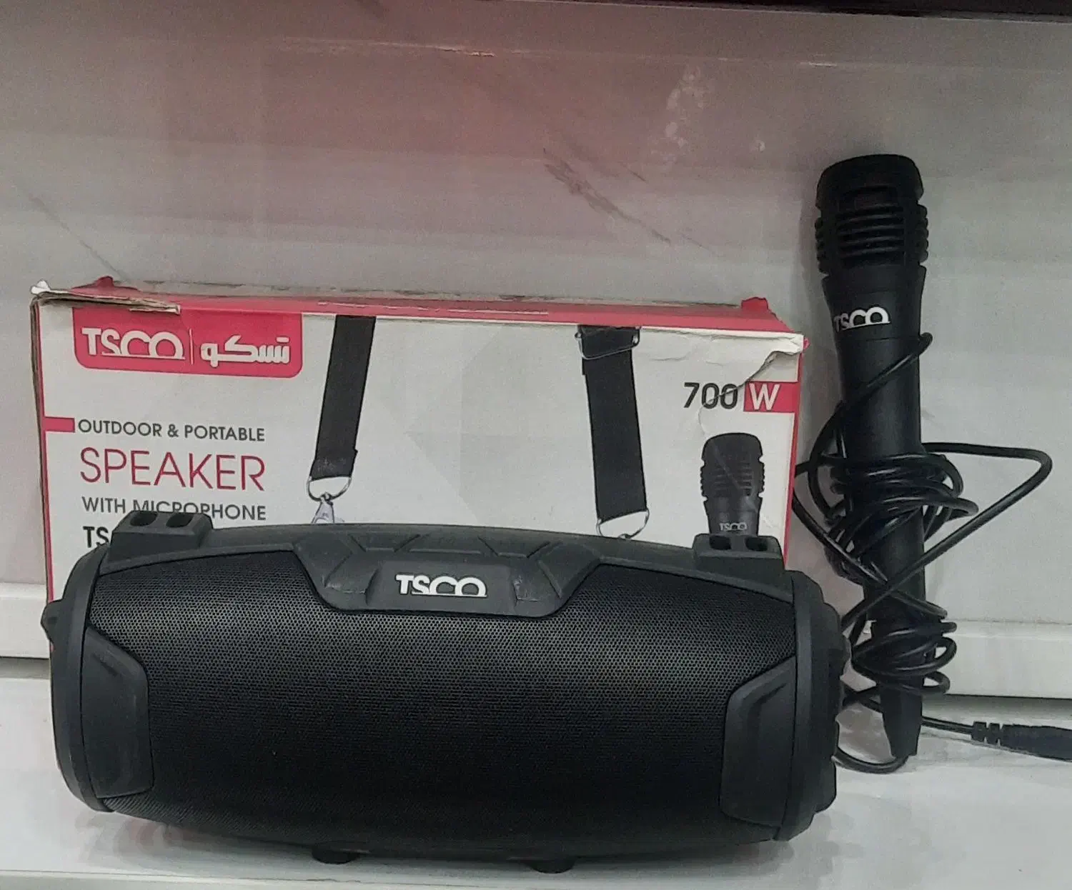 اسپیکر قابل حمل بلوتوثی تسکو|پخش‌کننده همراه|دزفول, |دیوار