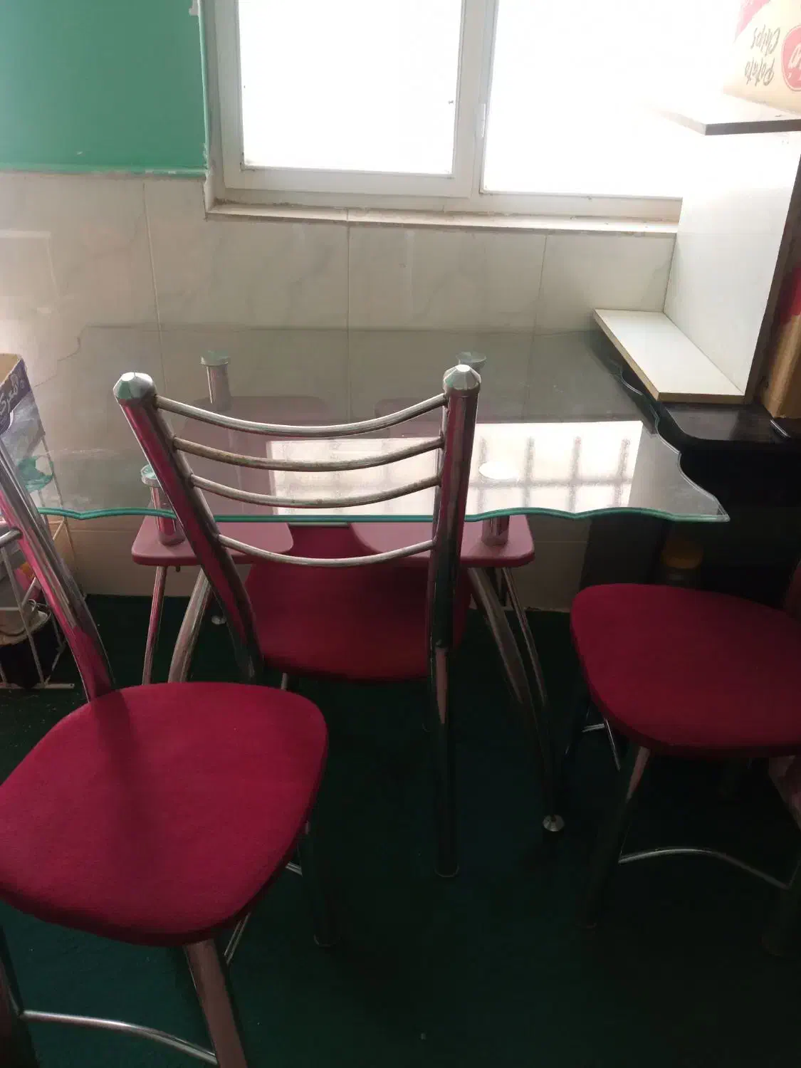 میز ناهار خوری ۴نفره|میز و صندلی غذاخوری|ساوه, |دیوار