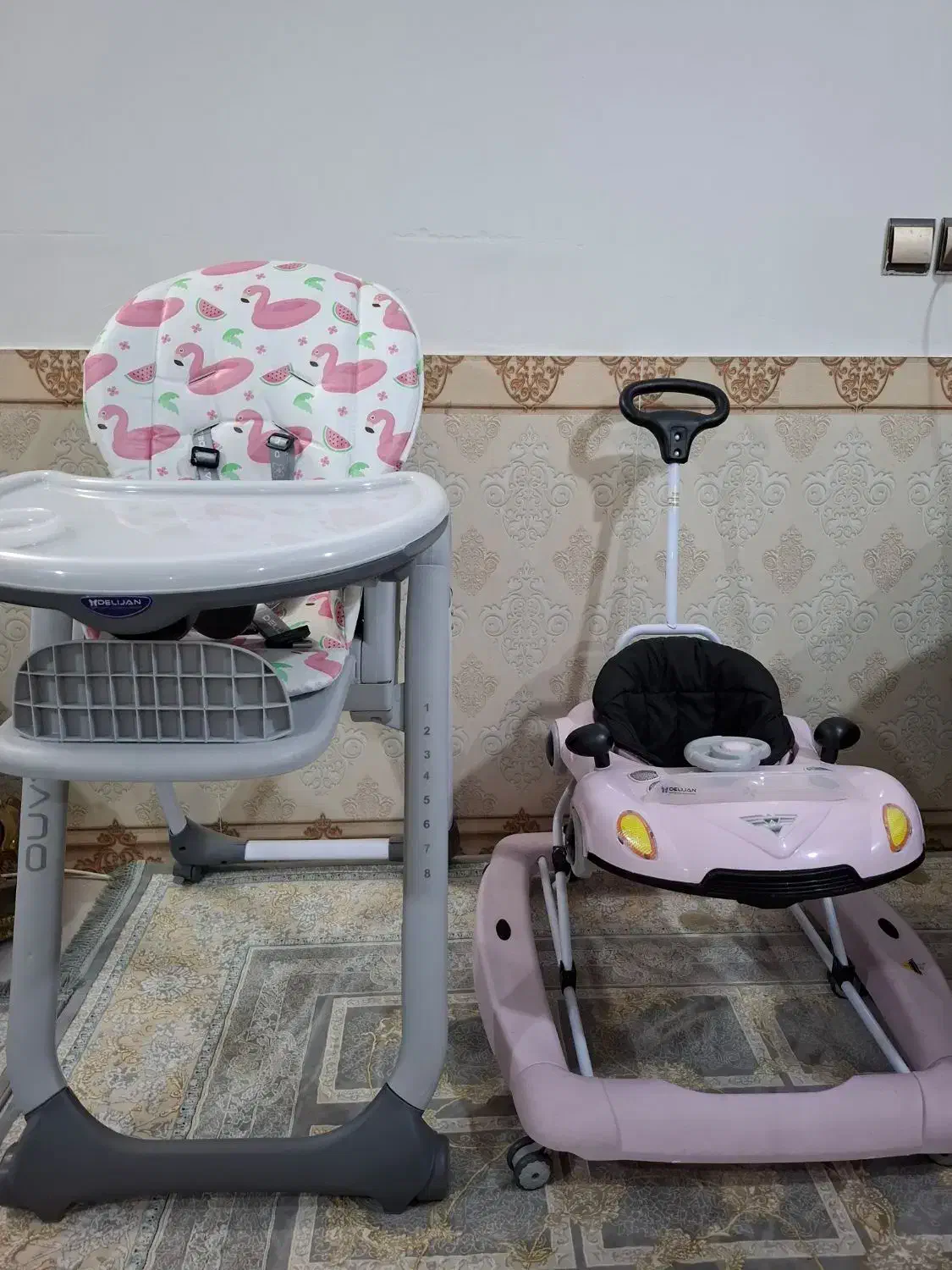 صندلی غذا و روروک|کالسکه و لوازم جانبی|ورامین, ورامین|دیوار