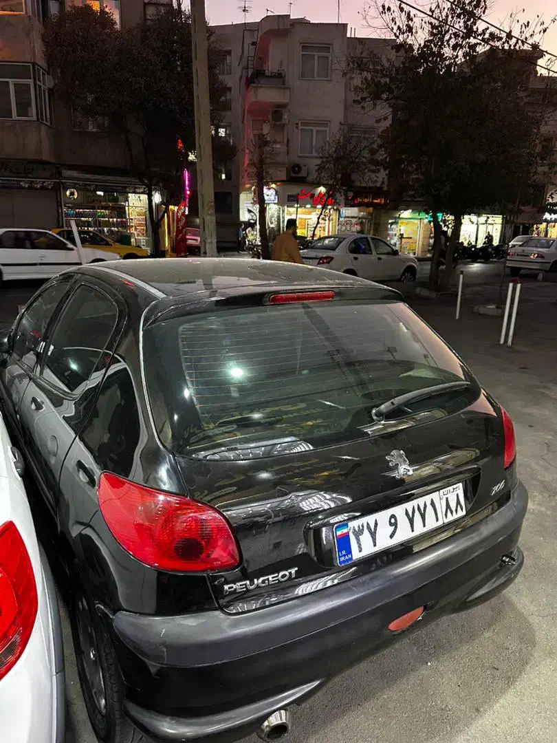 ۲۰۶ تیپ ۲ مدل ۱۳۹۱ نقد اقساط معاوضه|خودرو سواری و وانت|تهران, جیحون|دیوار