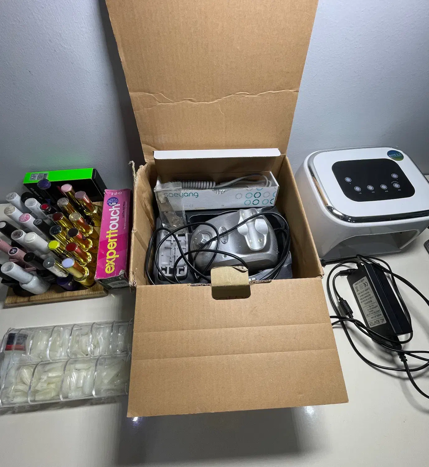 لوازم کامل ناخن کاری نو و سالم|آرایشی، بهداشتی، درمانی|کرج, فاز ۲ مهرشهر|دیوار